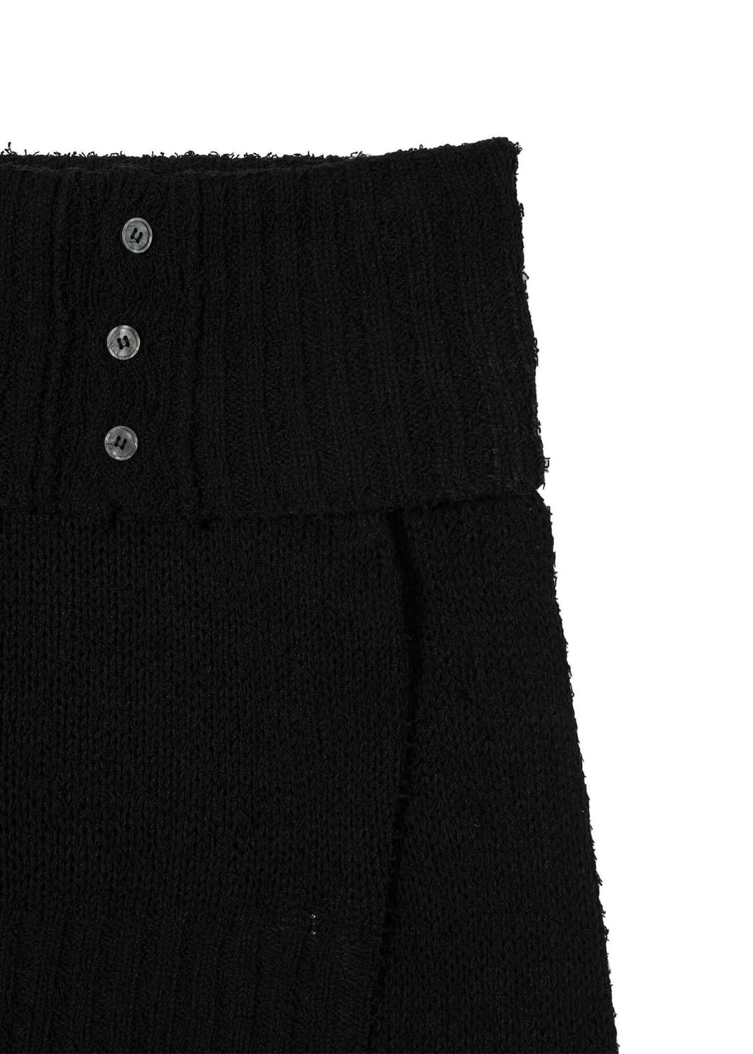 RIBBED BUTTON OFF SHOULDER 상품이미지4