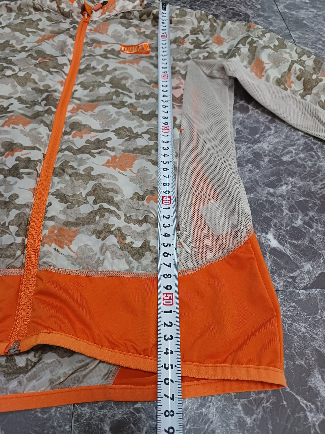 루켄 아웃도어 유니크 나뭇잎 패턴 자켓 90 상품이미지10