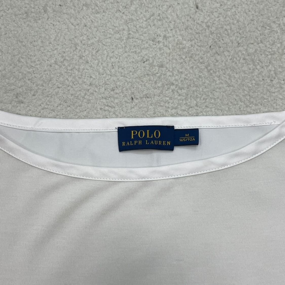 POLO BY RALPH LAUREN 언발란스 롱슬리브 크림 M 상품이미지3