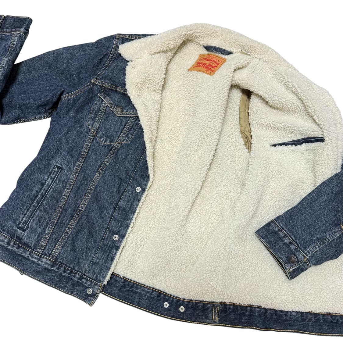 리바이스 진청 데님 쉐르파 자켓 상품이미지6