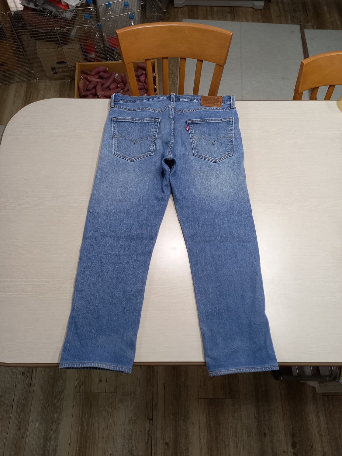 35 빅E리바이스511 셀비지 스판 슬림일자진 35-257 상품이미지2