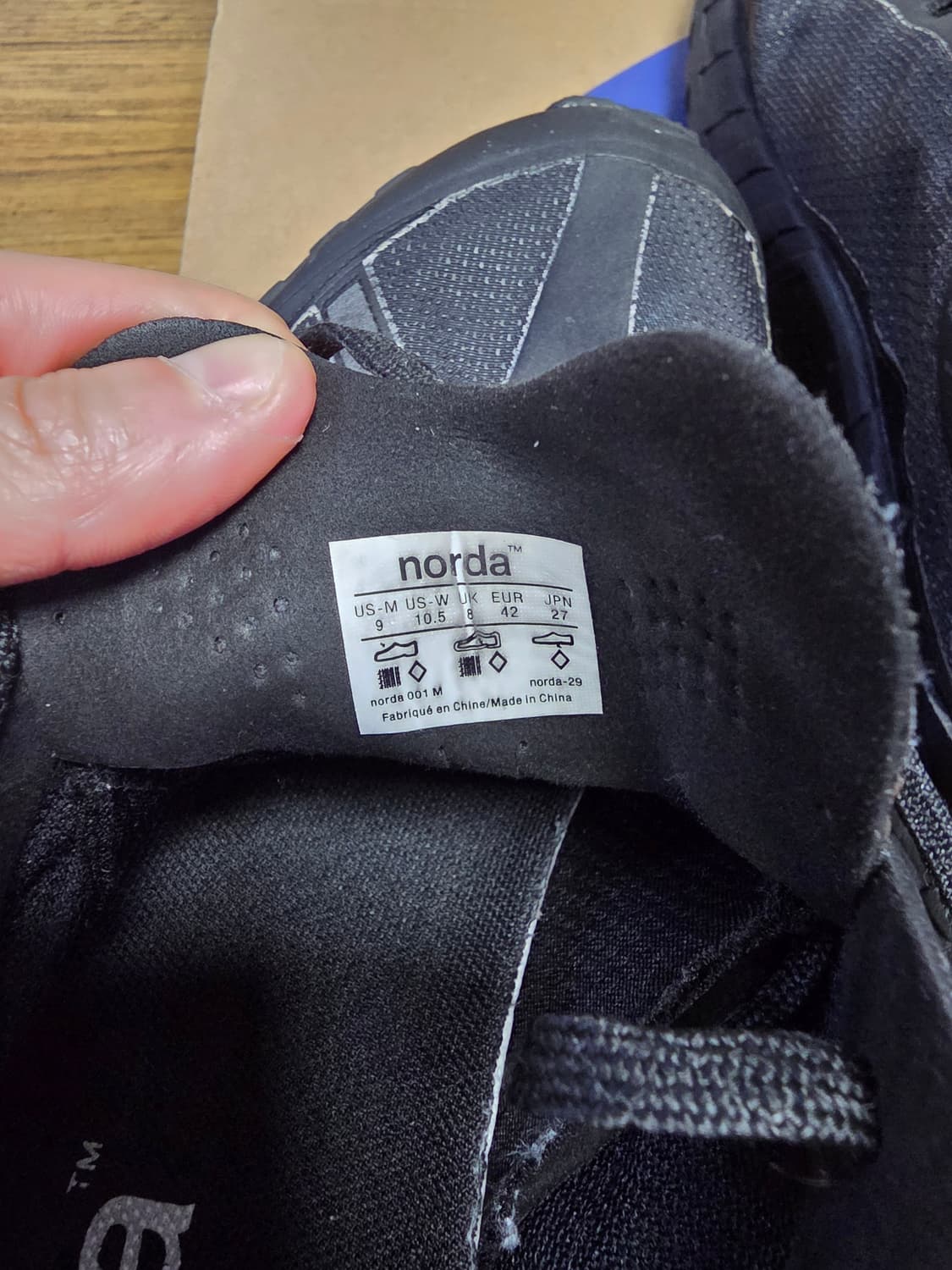 노다 001 블랙 270 상품이미지5