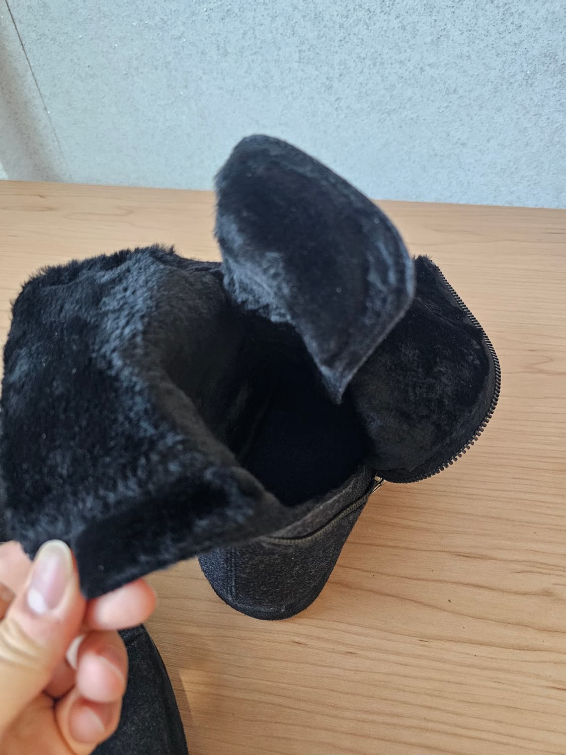 새상품 연예인 협찬 제이호 컬렉션 양털 부츠(빅사이즈) 상품이미지3