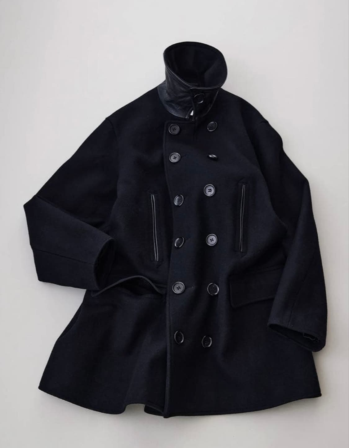 [L]24AW 나이스네스 피코트  MCLAGAN 블랙 상품이미지1