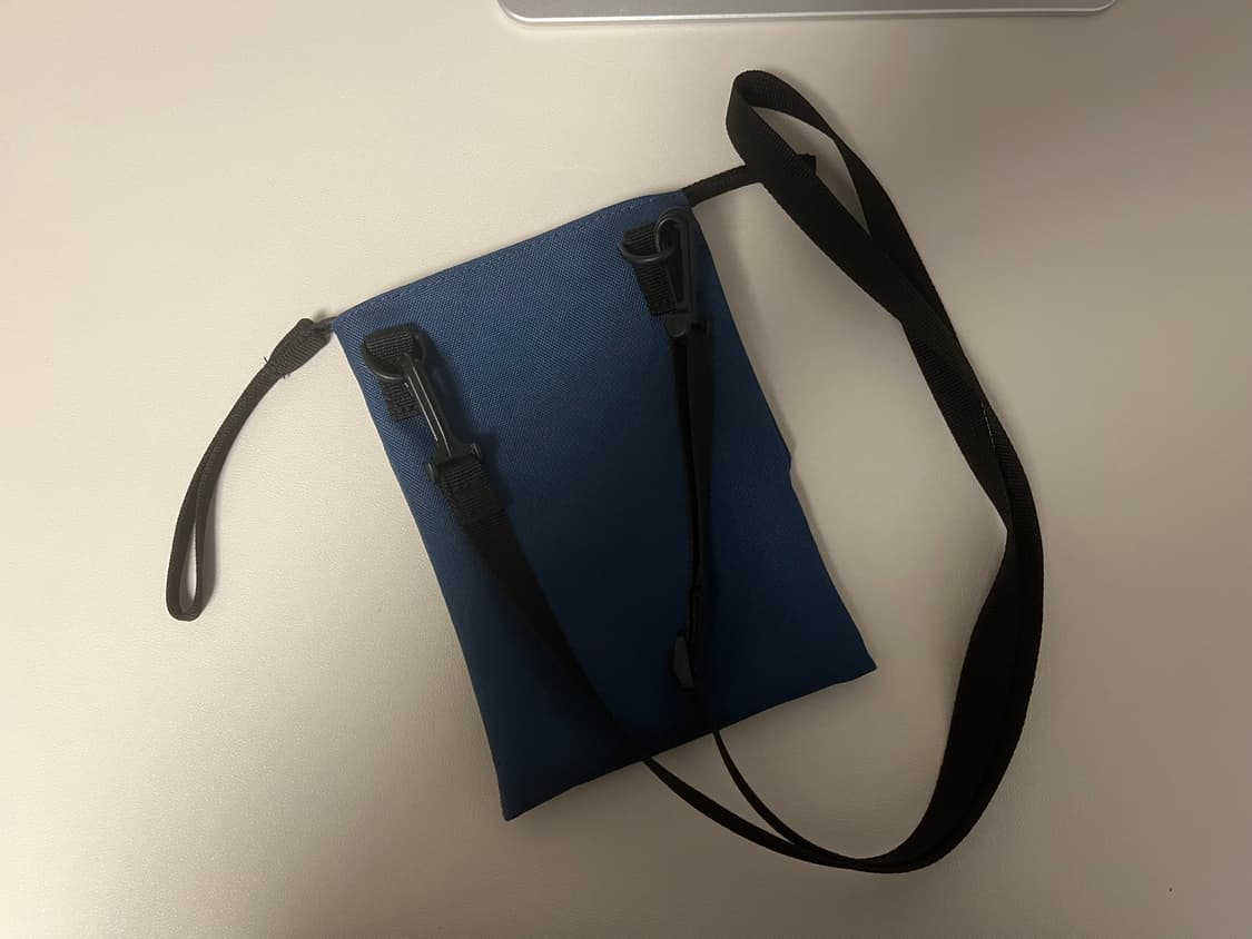 무인양품 2WAY 발수 미니 사코슈백 네이비 상품이미지2