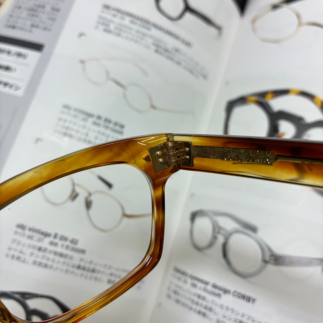 Hardy Amies 하디 에이미스 뿔테 안경 상품이미지8