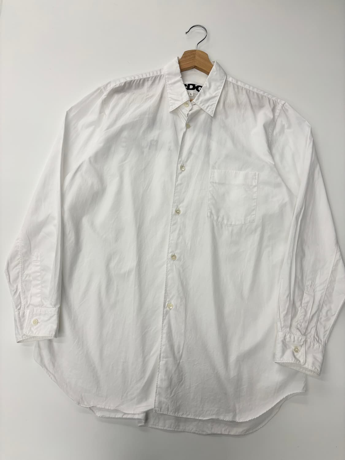 CommedesGarcons 꼼데가르송 1986 아카이브 백로고 셔츠 상품이미지4