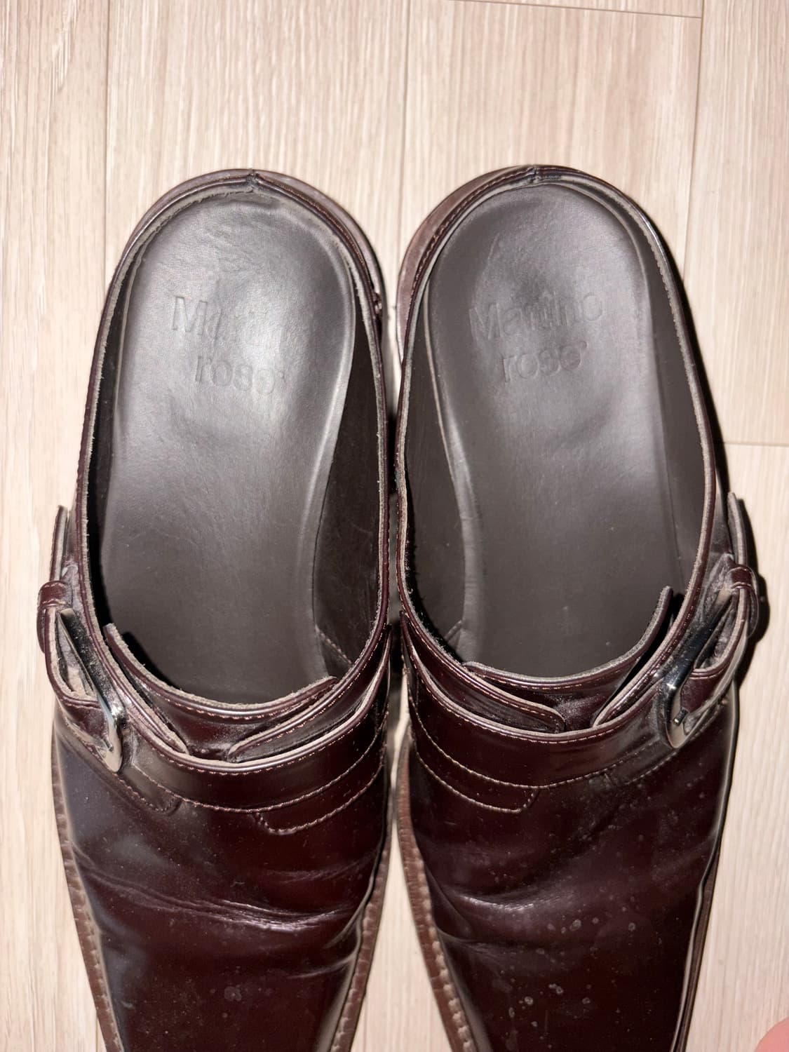 마틴로즈 Martine Rose 치즐토 뮬 265 상품이미지2