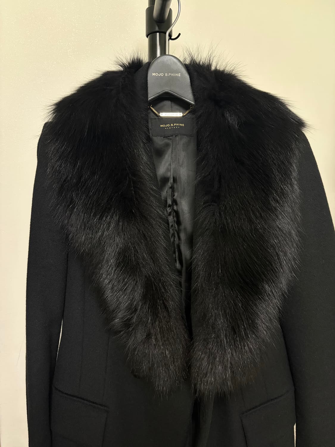 [현대백화점 100만원 이상 구매/컨디션 최상] 모조에스핀 폭스 퍼 블랙 상품이미지2