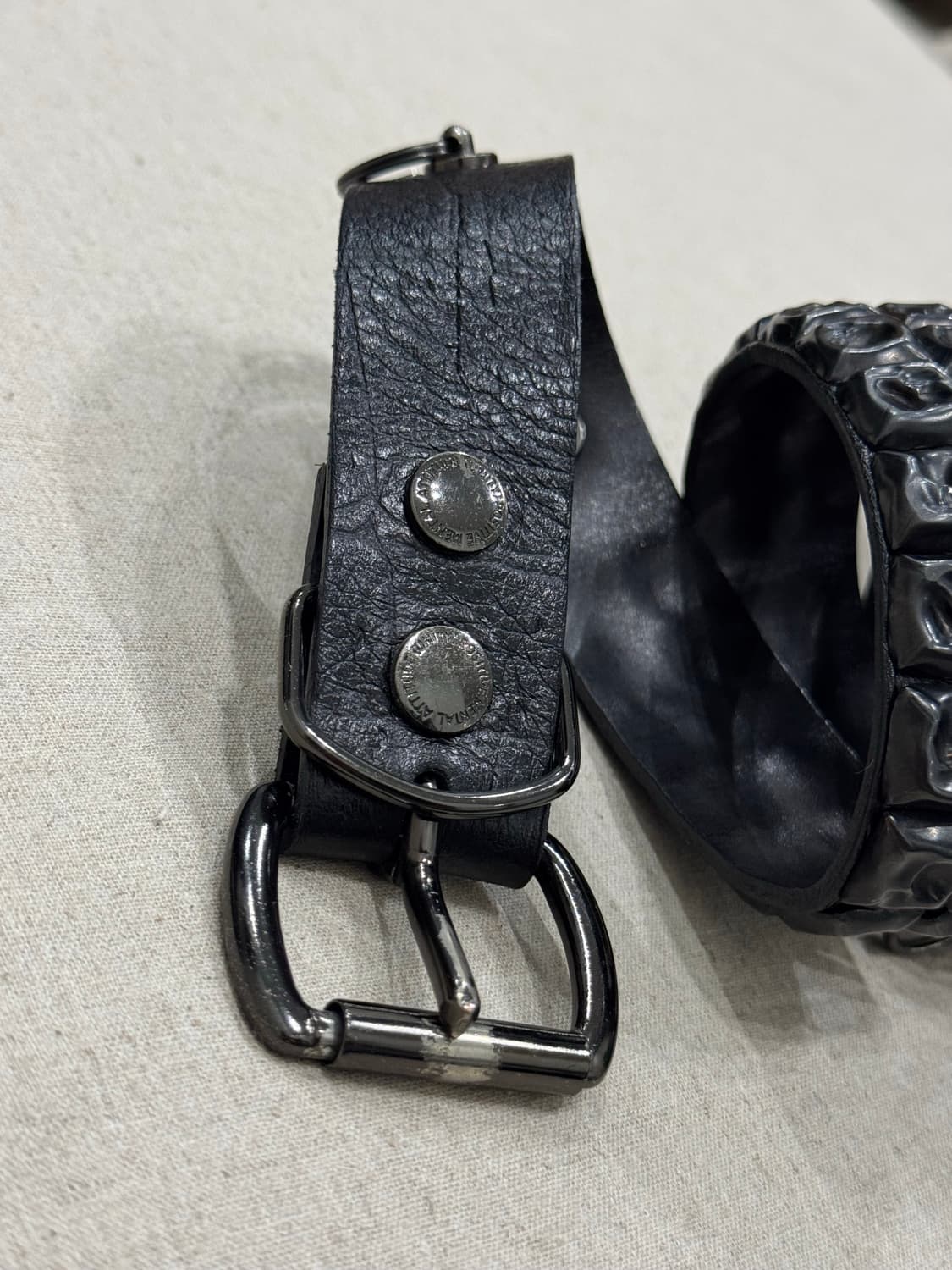 레디메이드 x 잼홈메이드 스터드 벨트 상품이미지2