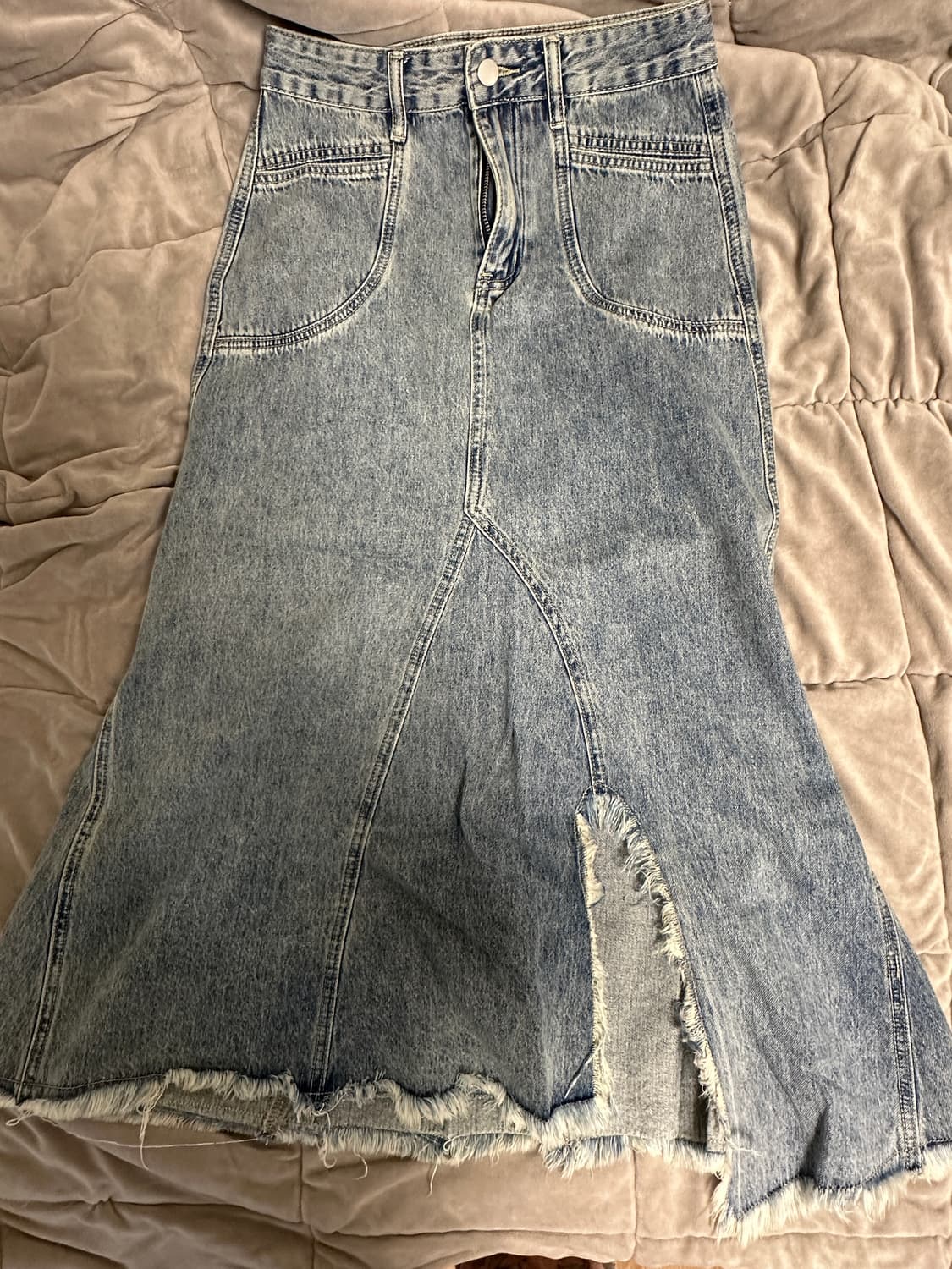 일본 빈티지 머메이드 롱 스커트  상품이미지1