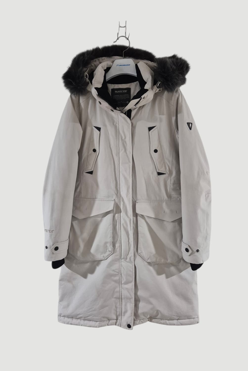 [95]블랙야크 여자 고어텍스 구스다운 롱패딩 상품이미지1