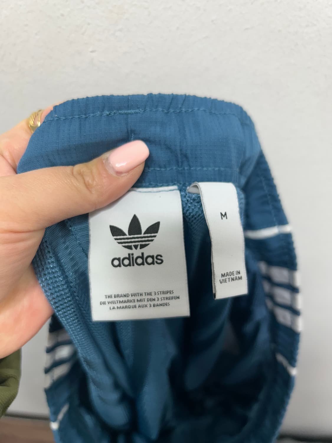 아디다스 스카이블루 트랙팬츠 바지 M  상품이미지3