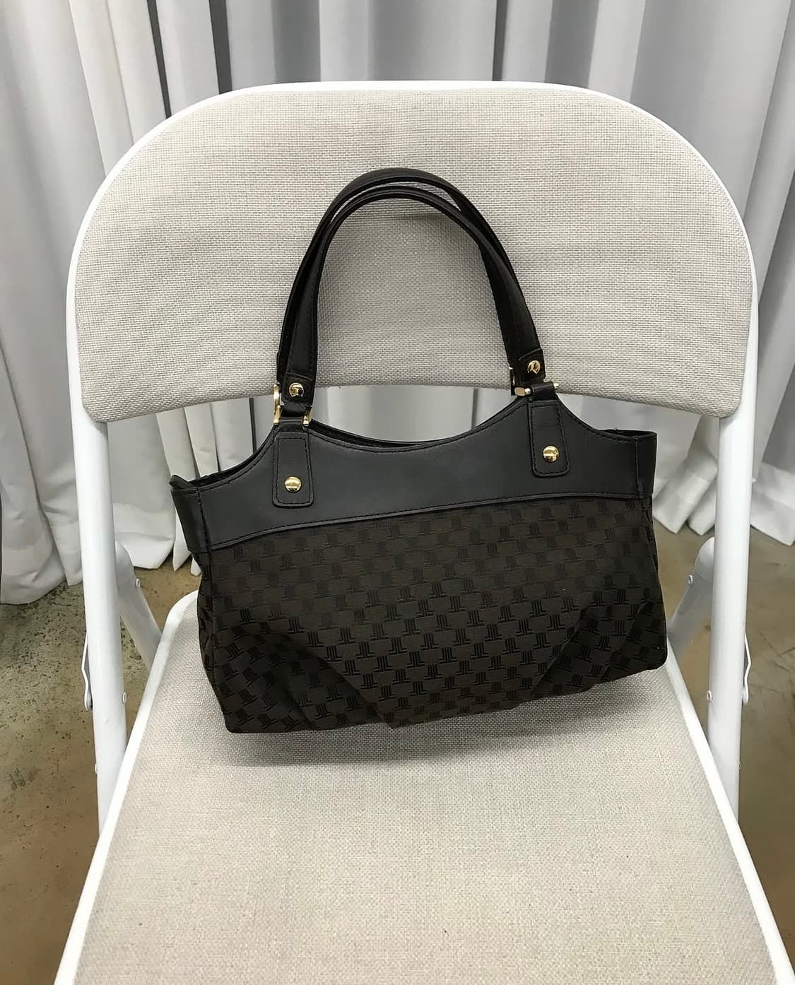 랑방 금장 토트백 가방 상품이미지2