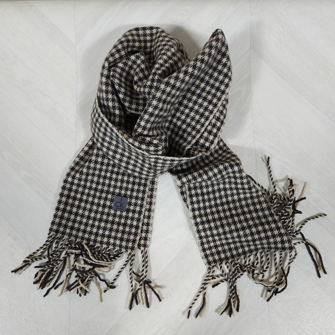 CK 캘빈클라인 캐시미어 혼방 머플러 목도리 상품이미지1