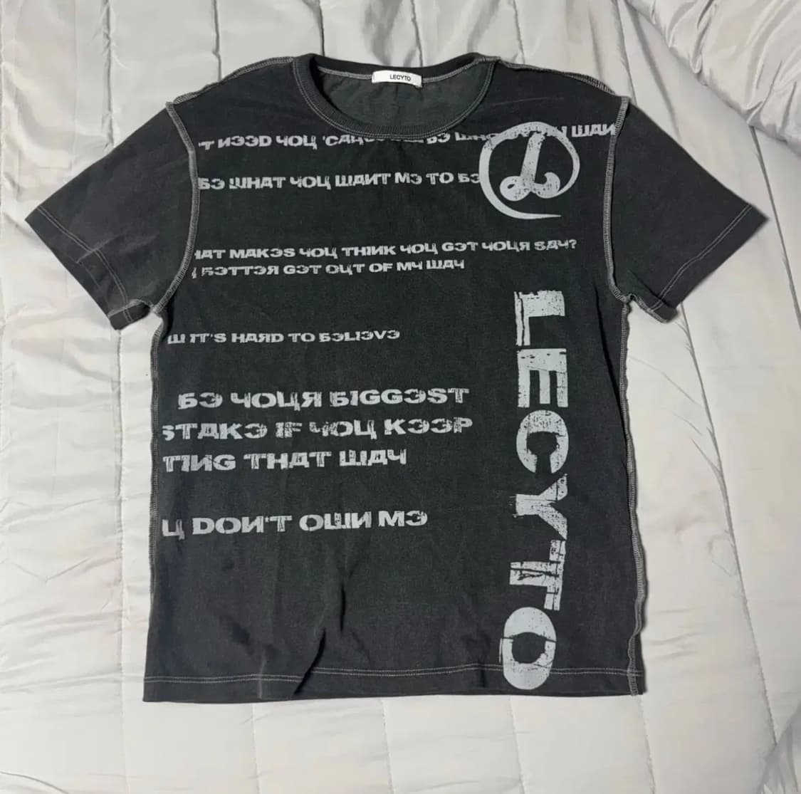 레씨토 피그먼트 티셔츠 상품이미지1