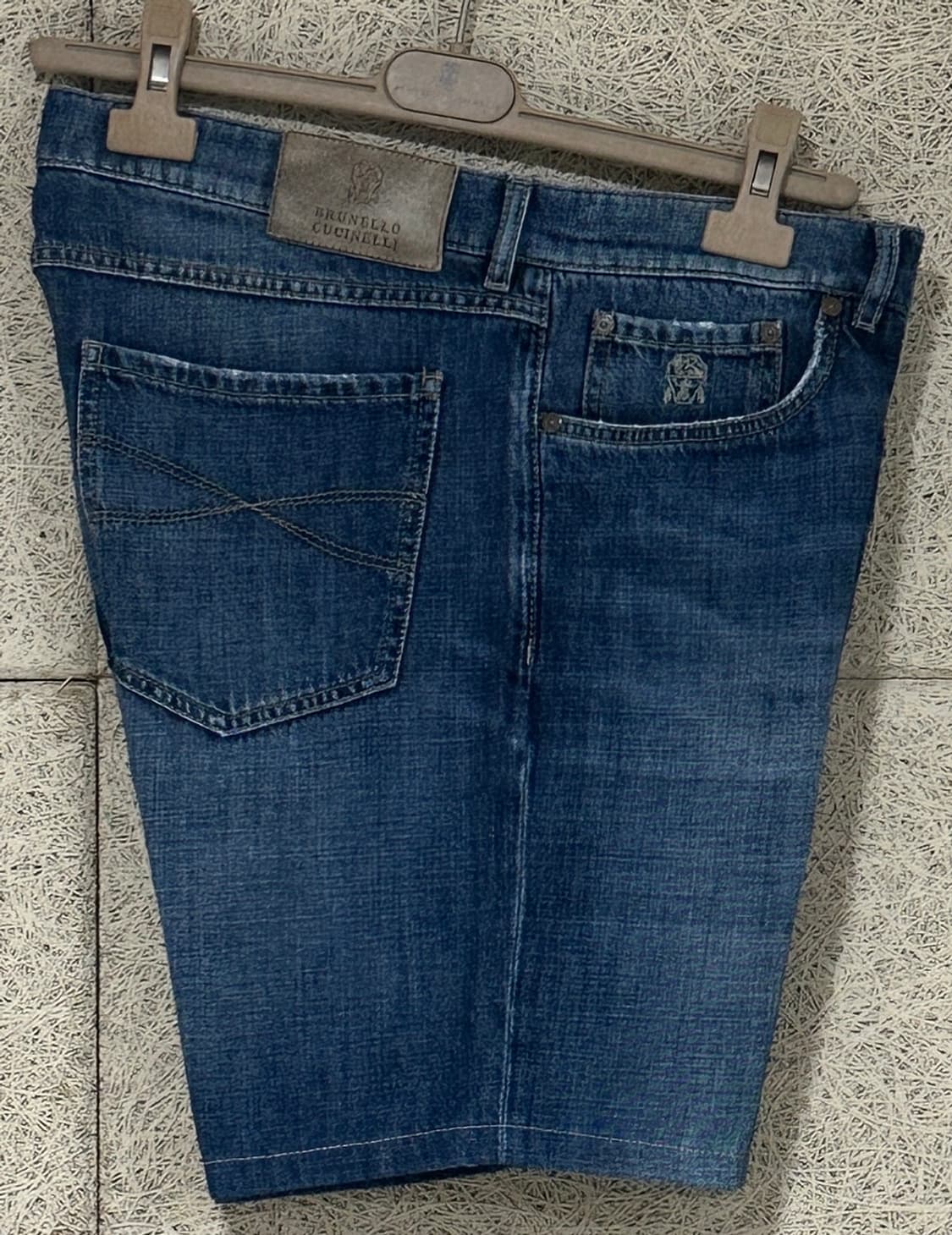 브루넬로 쿠치넬리 데님 팬츠 쇼츠 반바지 팬츠 상품이미지4