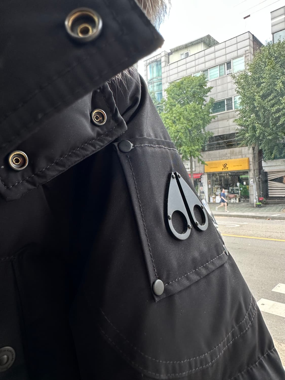 95~100/ 무스너클 빅릿지 폭스퍼 다운패딩 상품이미지6