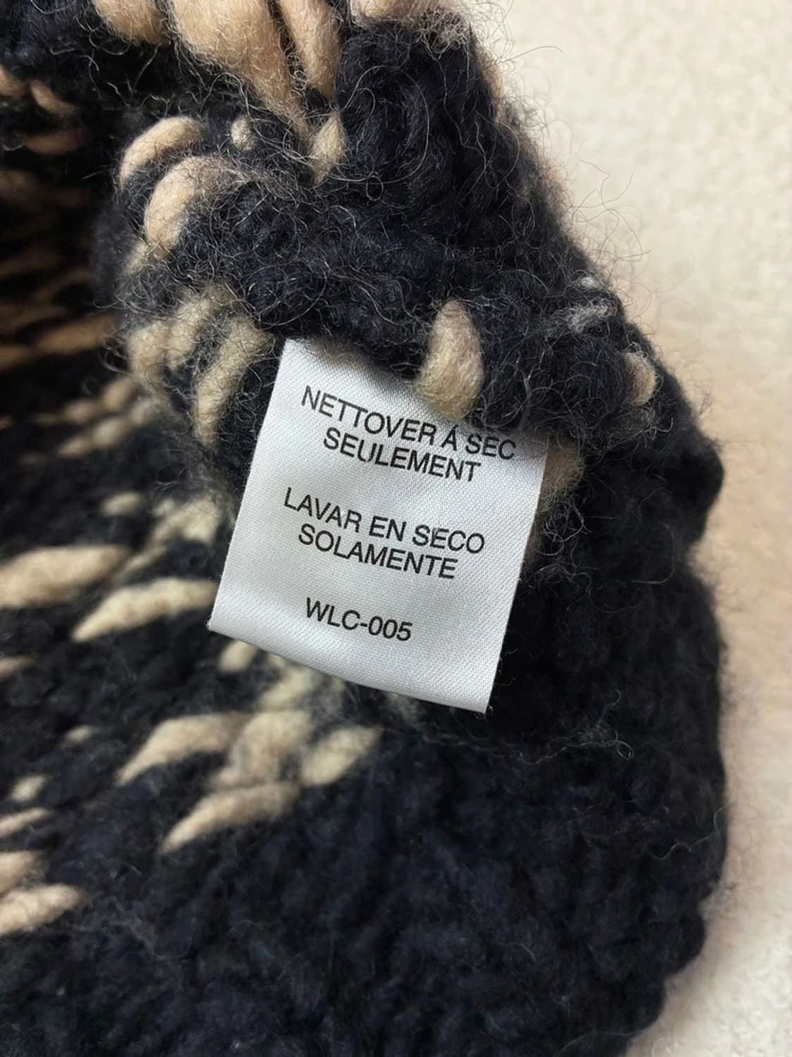 파라수코 00's 캐나다 헤비울 니트 조끼 PN5738    상품이미지7