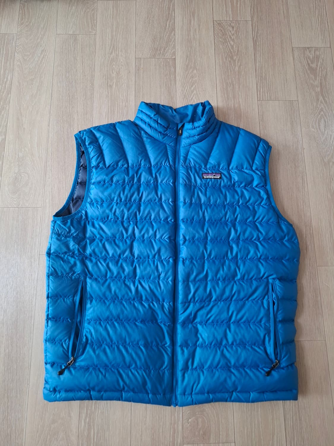 L 파타고니아 다운 스웨터 패딩 베스트 블루 상품이미지1