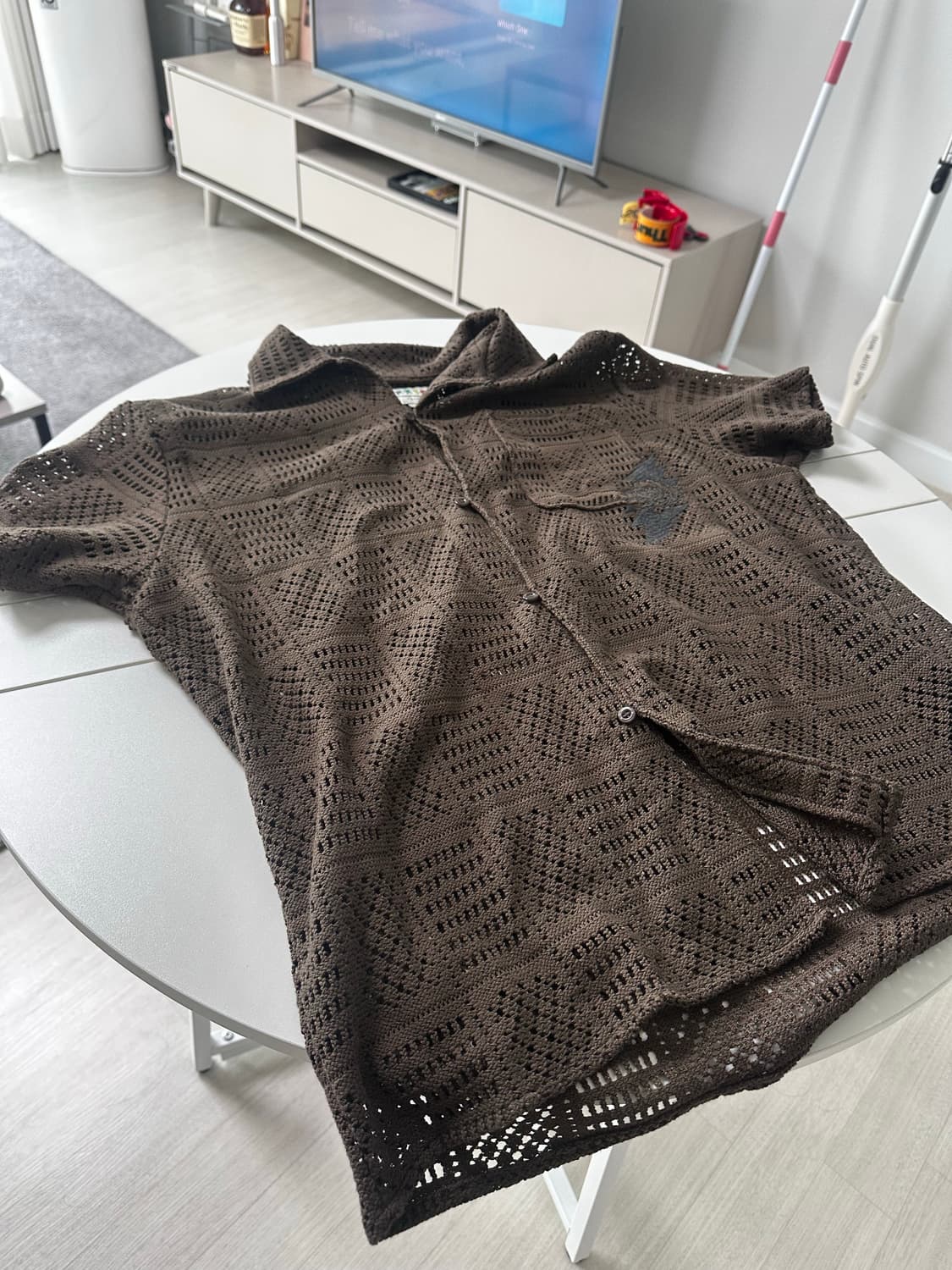 thisisneverthat GD mesh shirt brown 상품이미지2