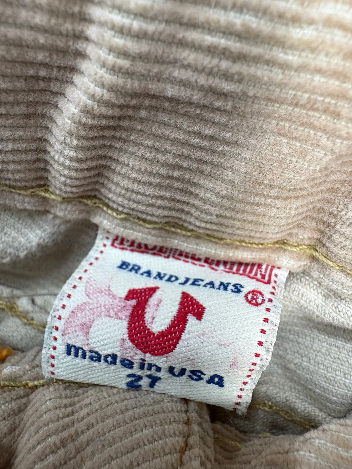 트루릴리젼 코듀로이 부츠컷 팬츠 A3284 상품이미지8