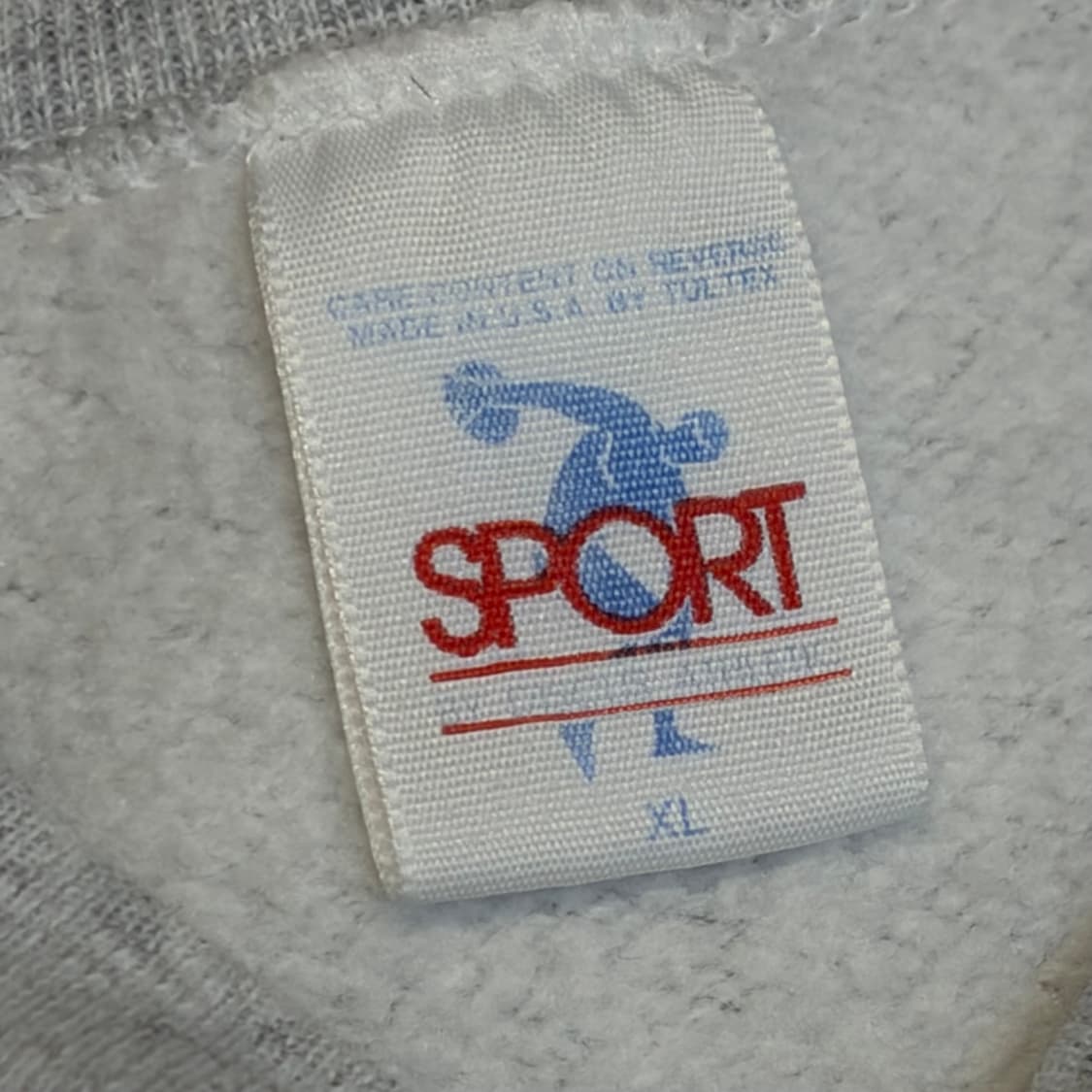 레어 90s Made in USA 빈티지 노틀탐 대학 헤비코튼 맨투맨 상품이미지6