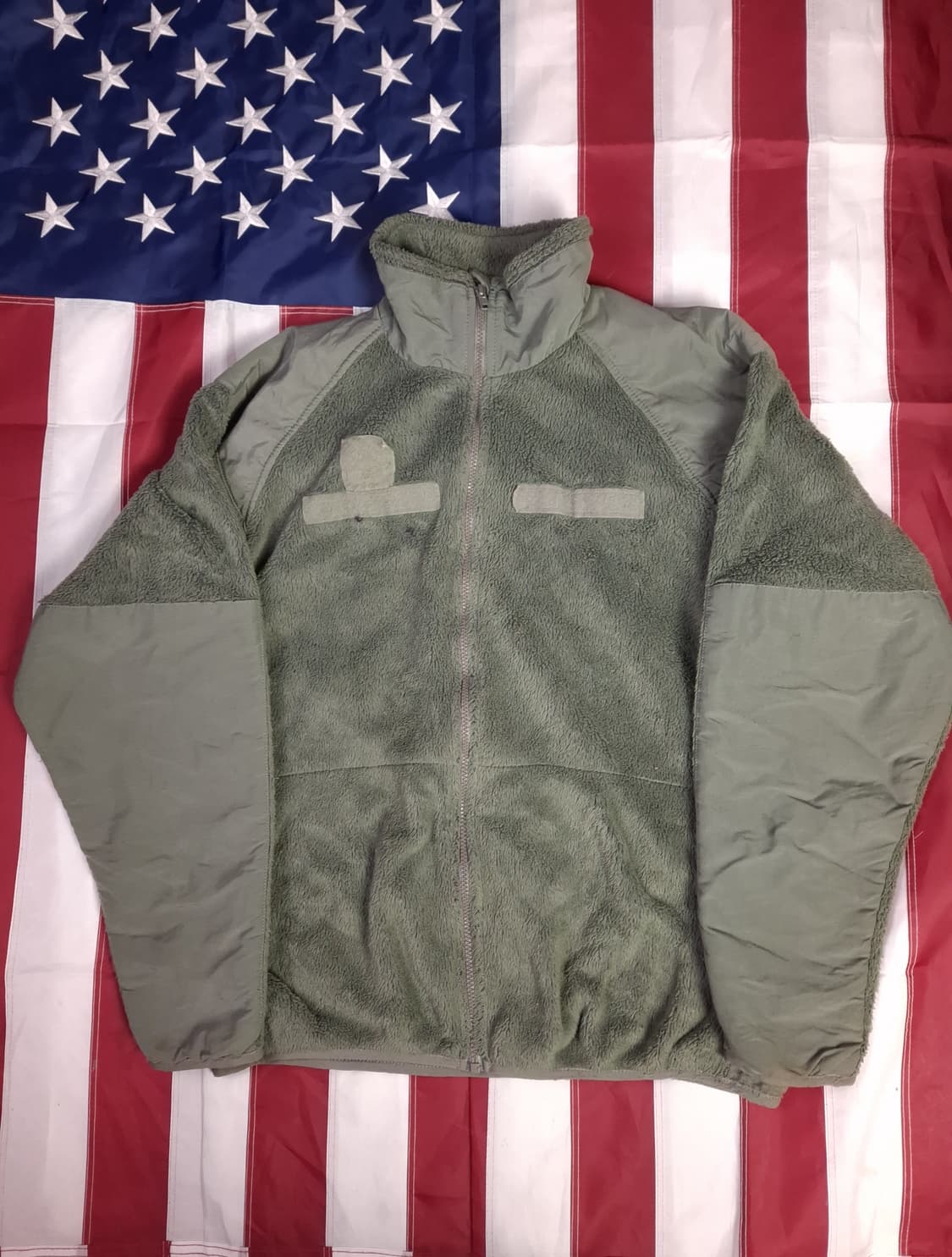 오리지날 미군 지급용 ACU 폴라텍 플리스 자켓 상품이미지1