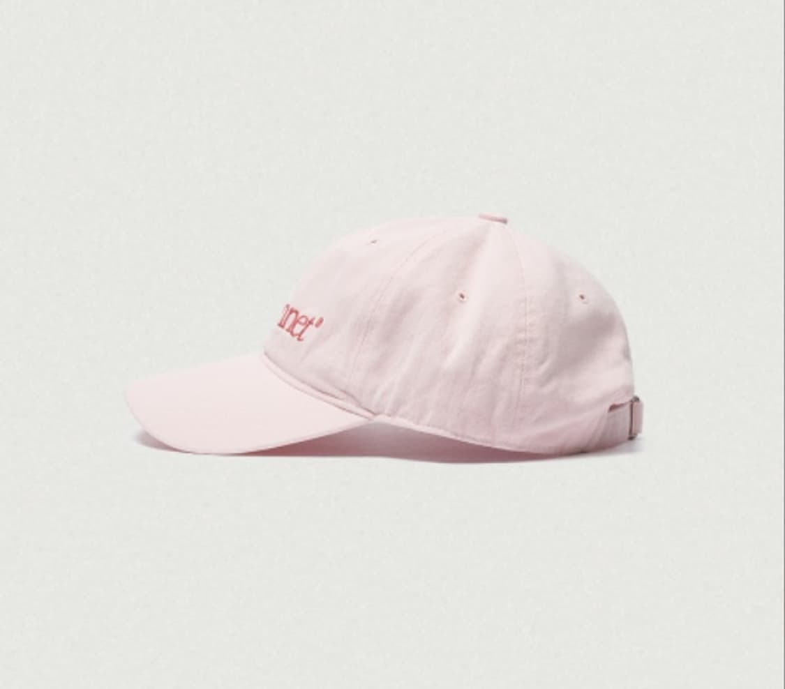 [새상품] 더바넷  Logo Ball Cap_Pink 상품이미지2