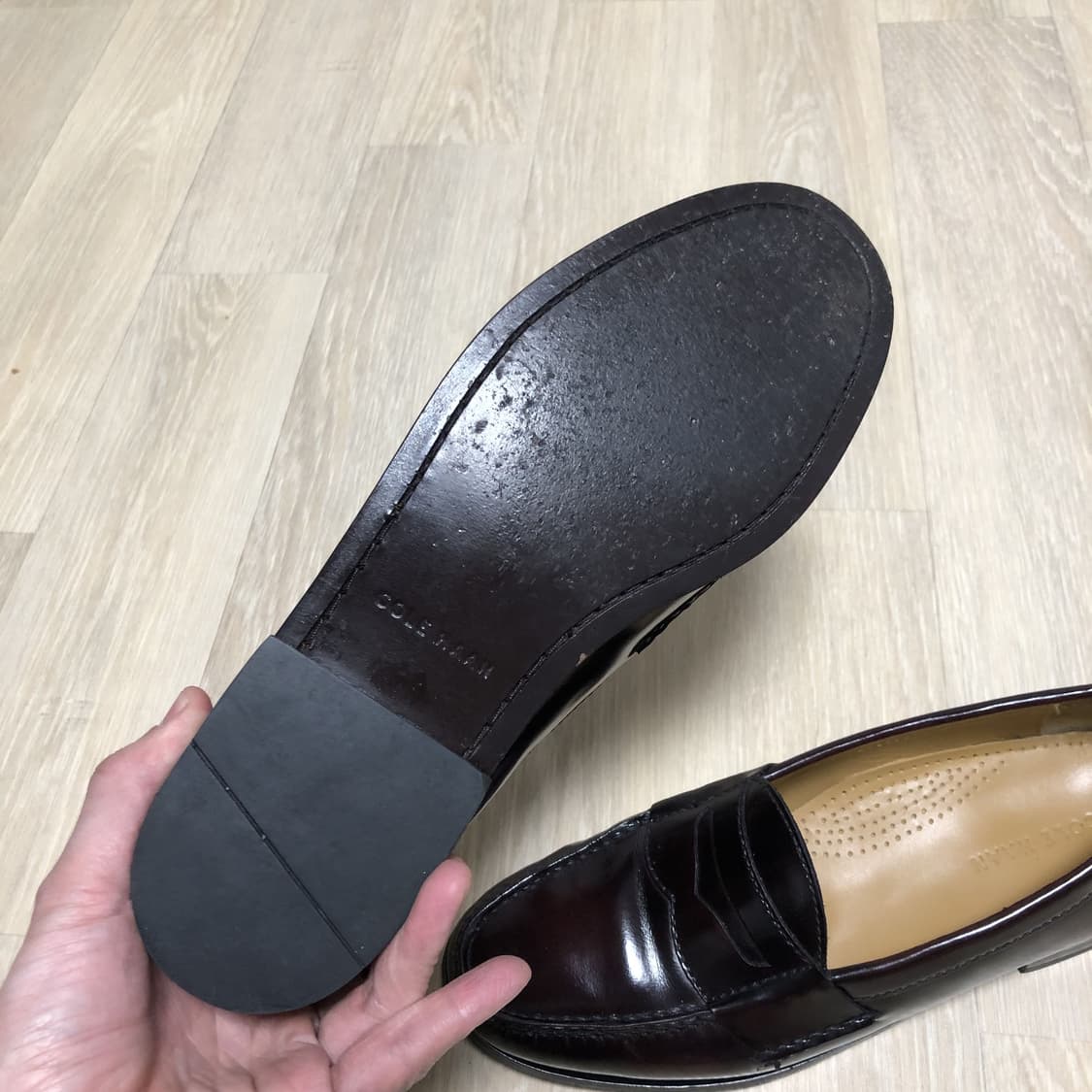 (265-270) 콜한 COLE HAAN 맨즈 핀치 페니 로퍼 버건디 상품이미지8