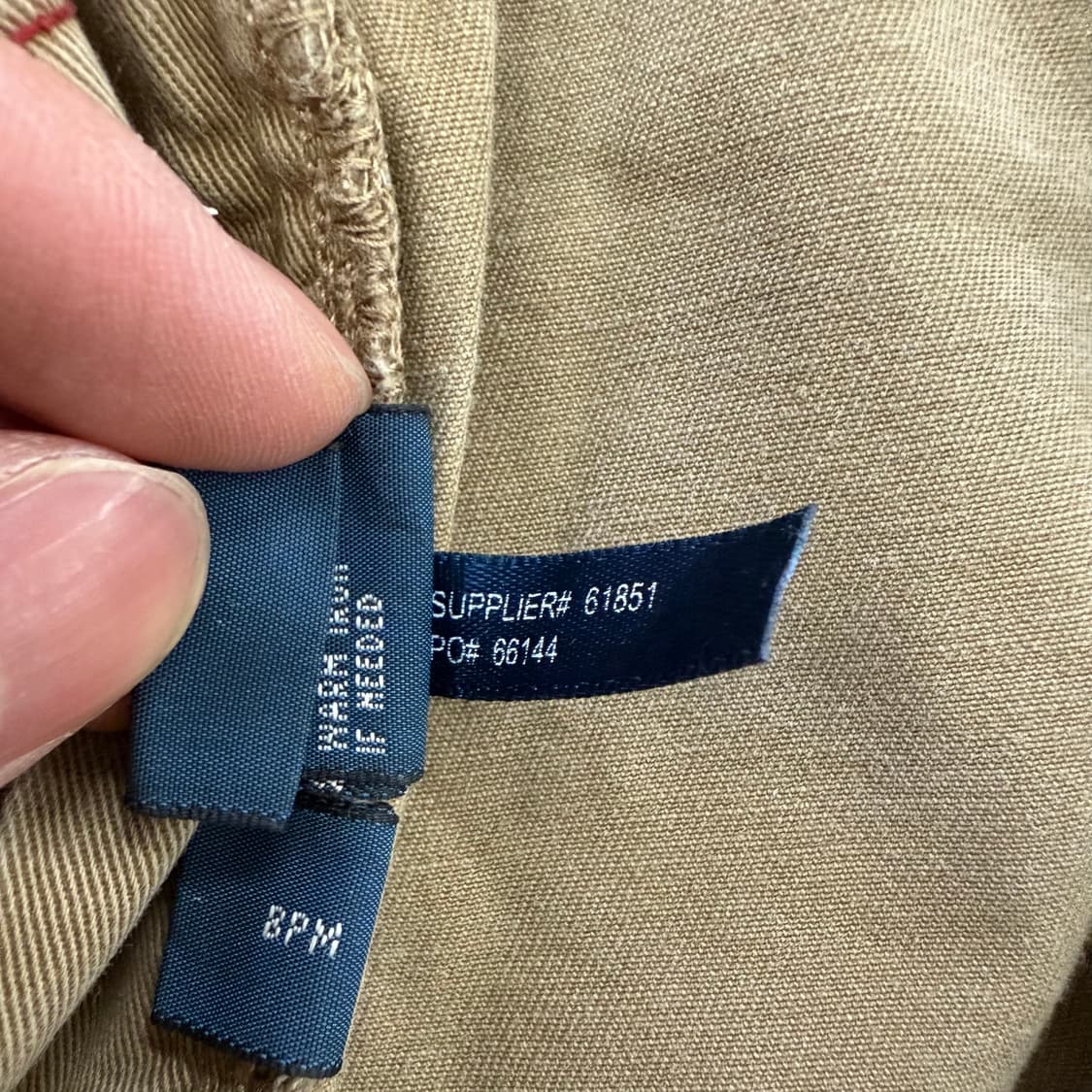 [34/36] 폴로 빈티지 클래식 코튼팬츠 0109T1 상품이미지4