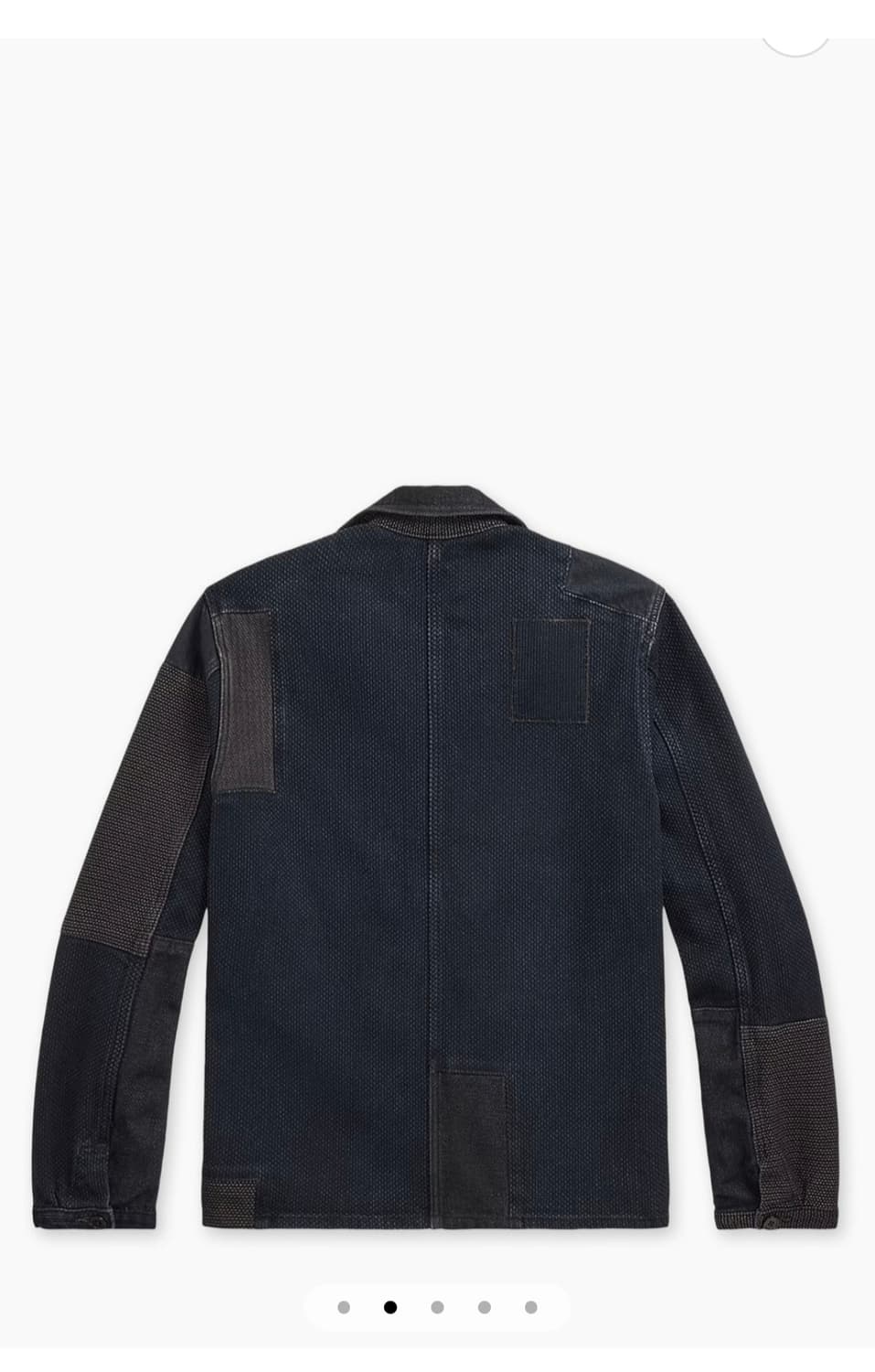 rrl 리미티드 사시코 패치워크 인디고 자켓 xl 상품이미지2