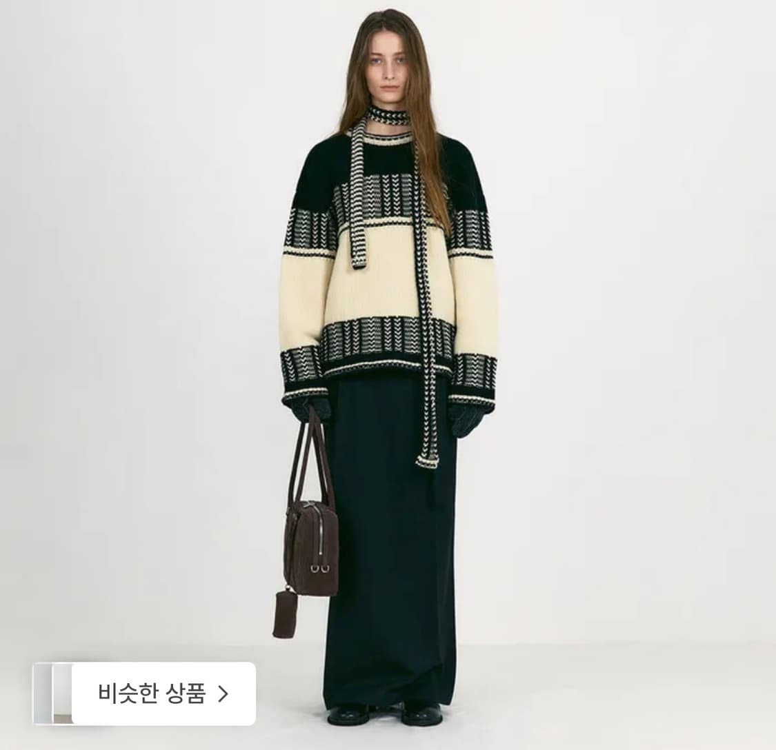 (새상품) 로우클래식 벨티드 맥시 스커트 블랙 m 상품이미지1