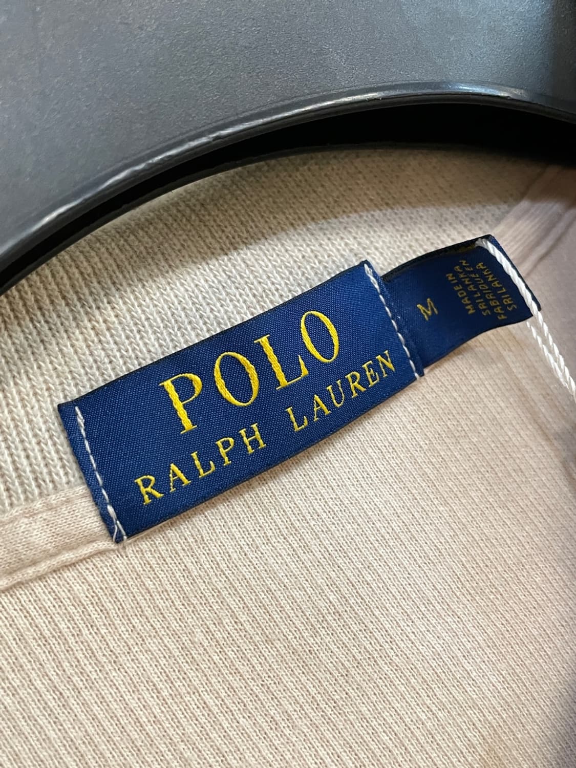 폴로 랄프로렌 아이보리 반집업 니트 상품이미지5