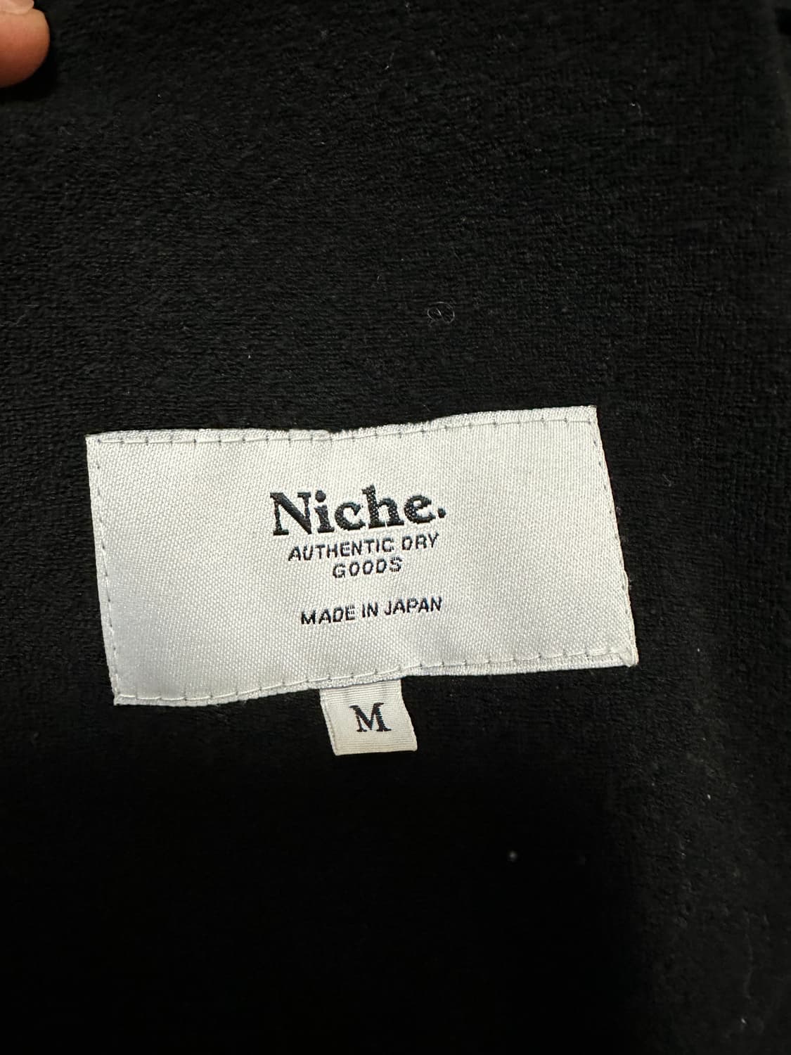 Niche black long cardigan 상품이미지2