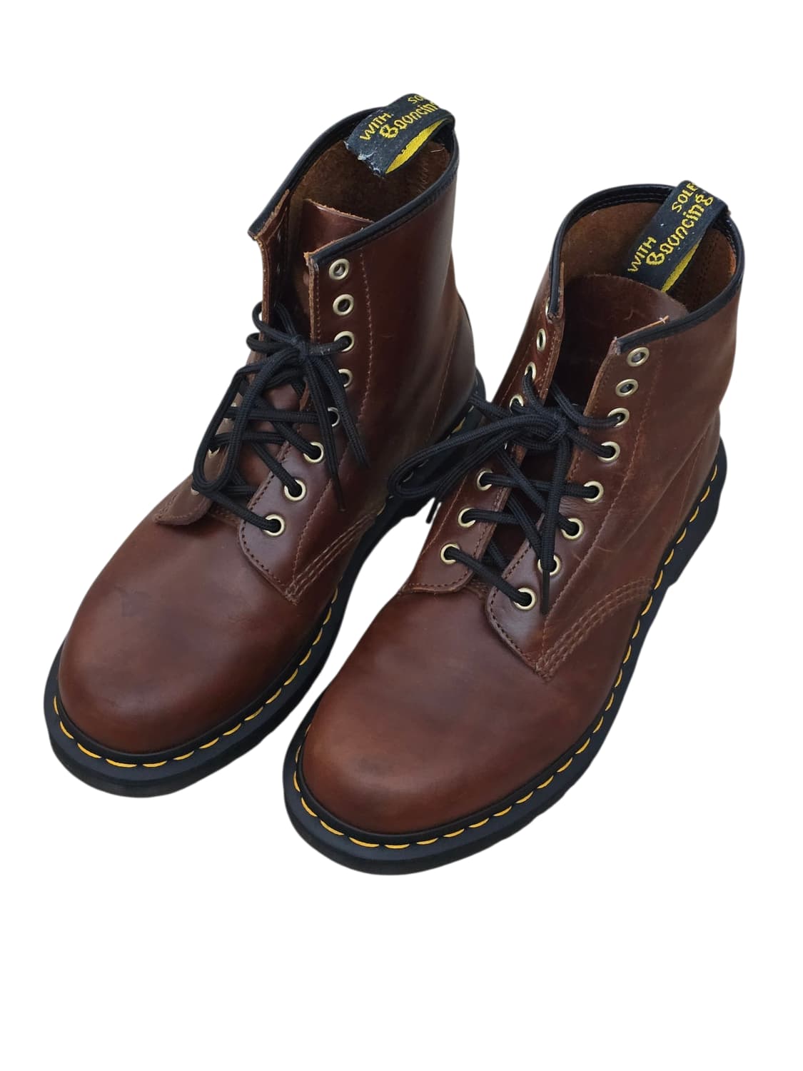 (260)닥터마틴 1460 8홀 브라운 부츠 상품이미지1