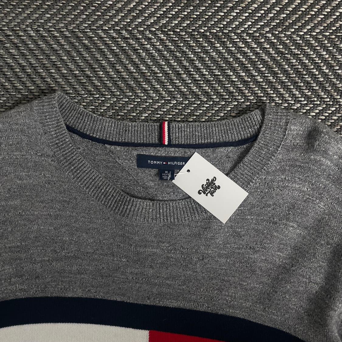 타미힐피거 빅로고 올드스쿨 니트o 2919 상품이미지4