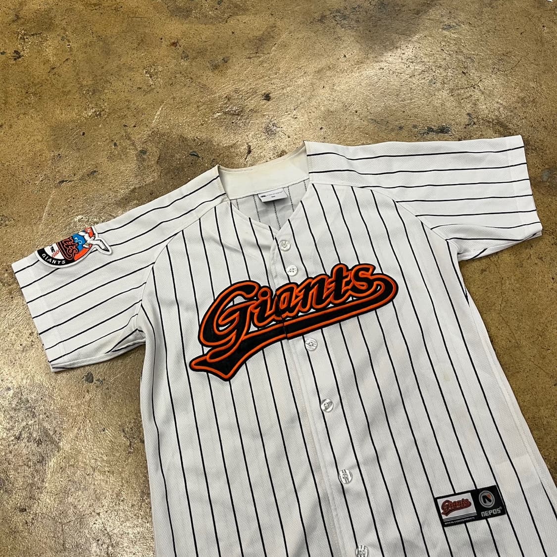 [90] 롯데 자이언츠 스트라이프 손아섭 마킹 야구 유니폼 b14 상품이미지1