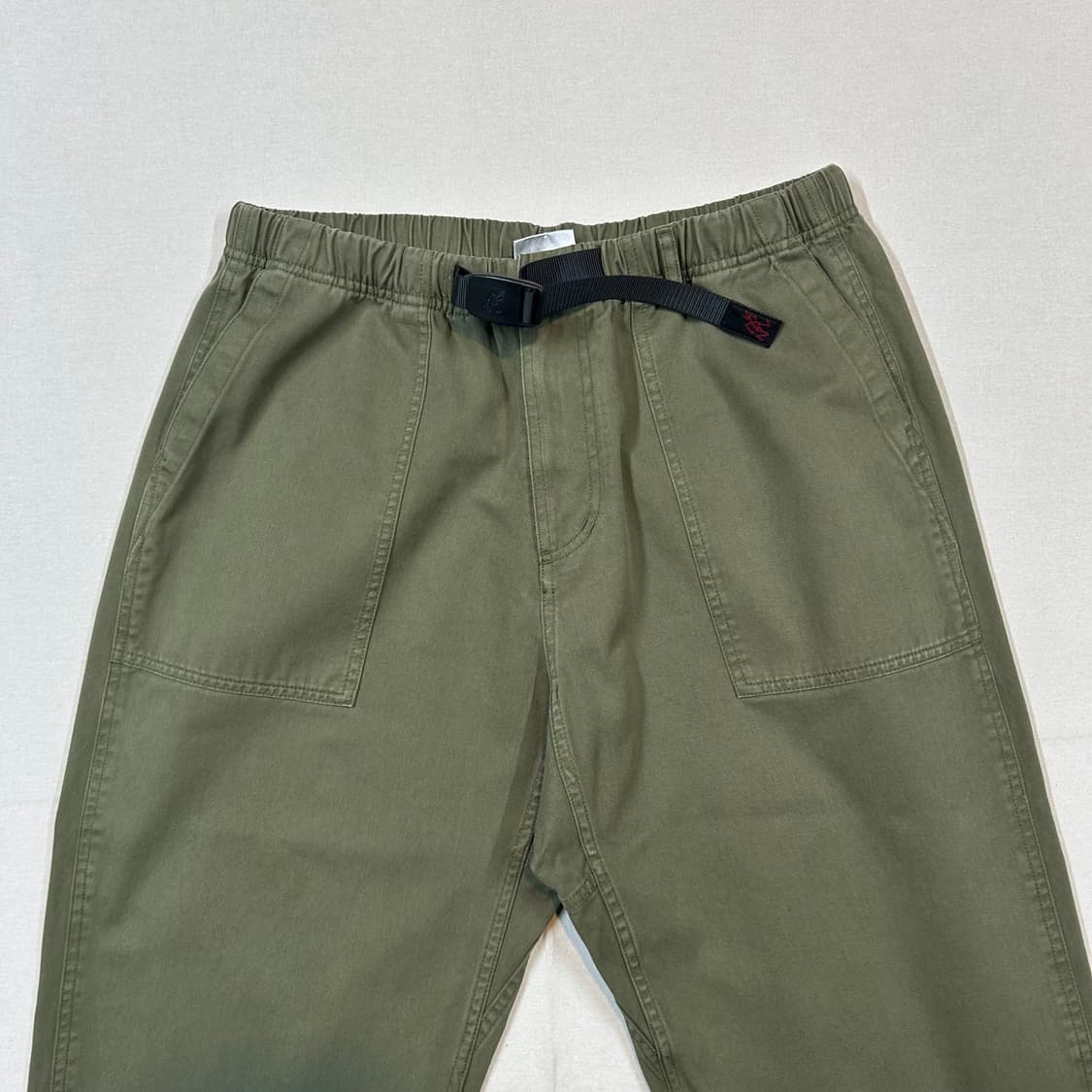 L) 그라미치 올리브 루즈테이퍼드 팬츠 면바지 상품이미지2