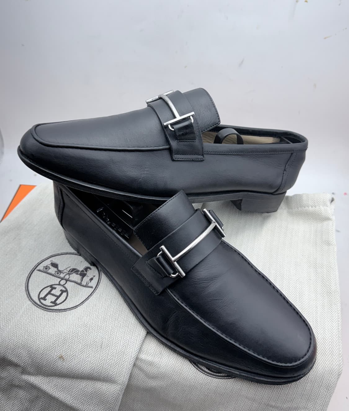 정품)애르메스구두255 상품이미지6