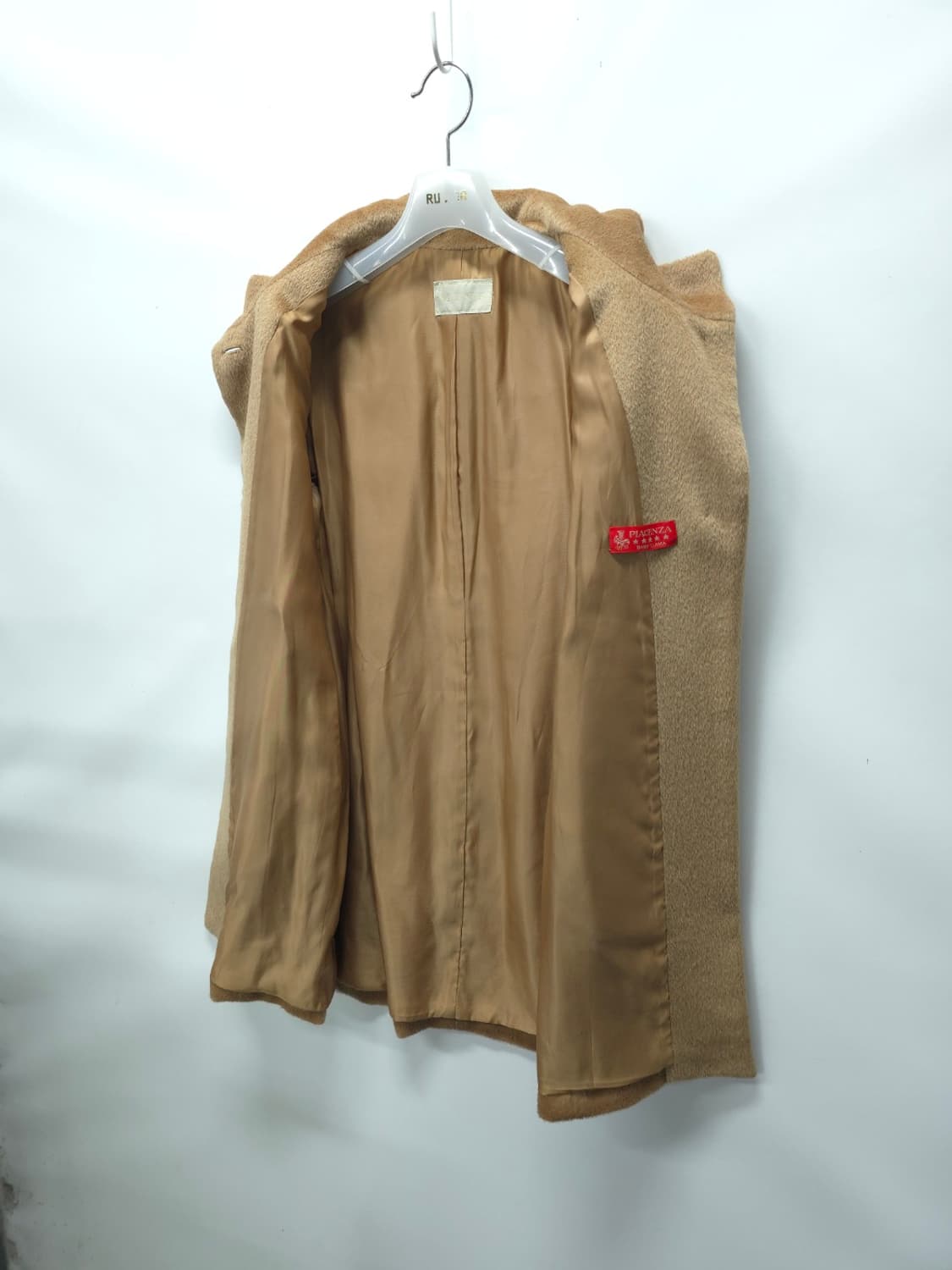 ​마인(한섬) 피아첸자 베이비 라마 울 코트 (카멜 브라운) 상품이미지6