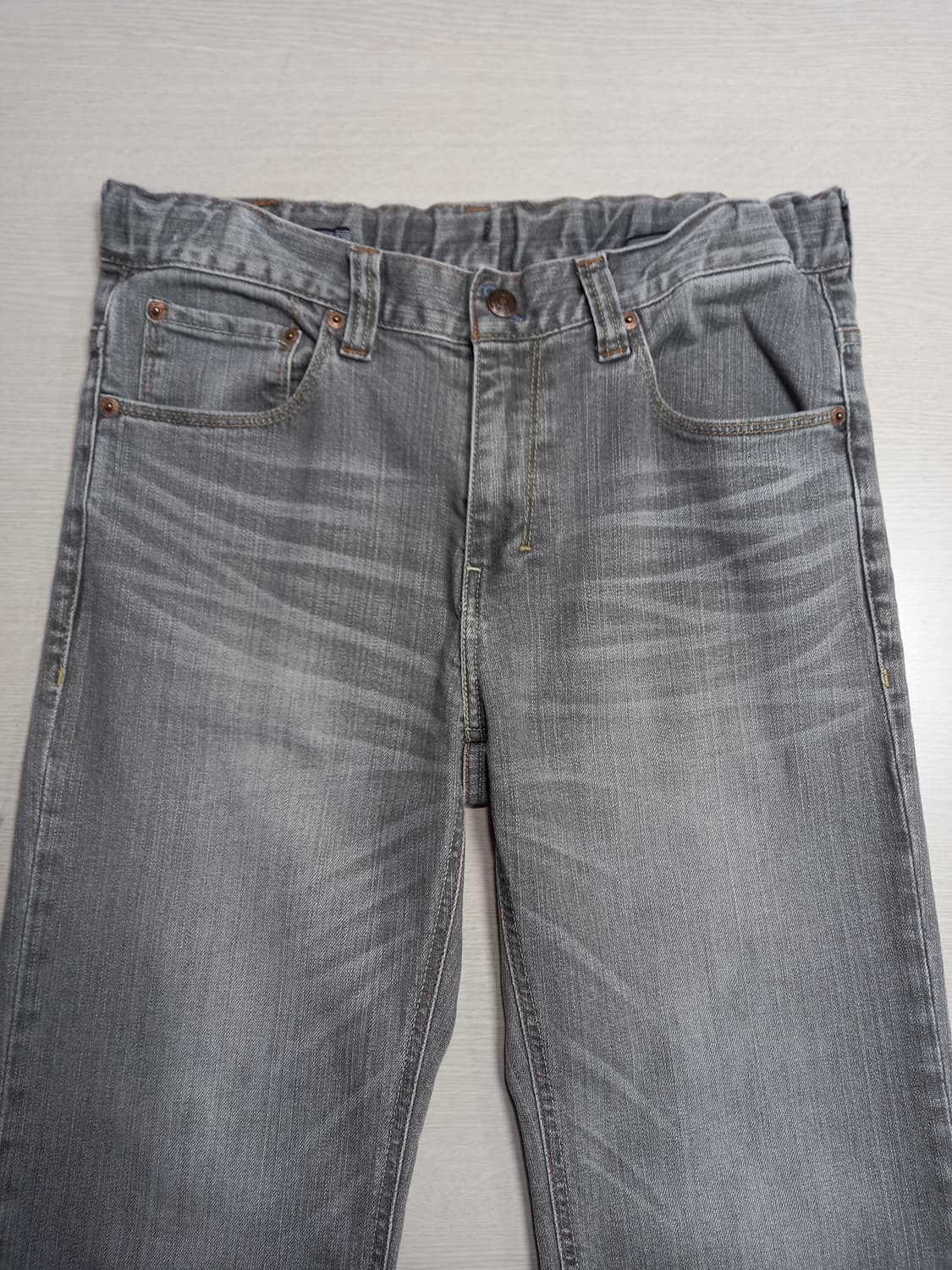 30 리바이스 레드탭 Kor 워싱 스판 일자진 그레이 30-234 상품이미지3