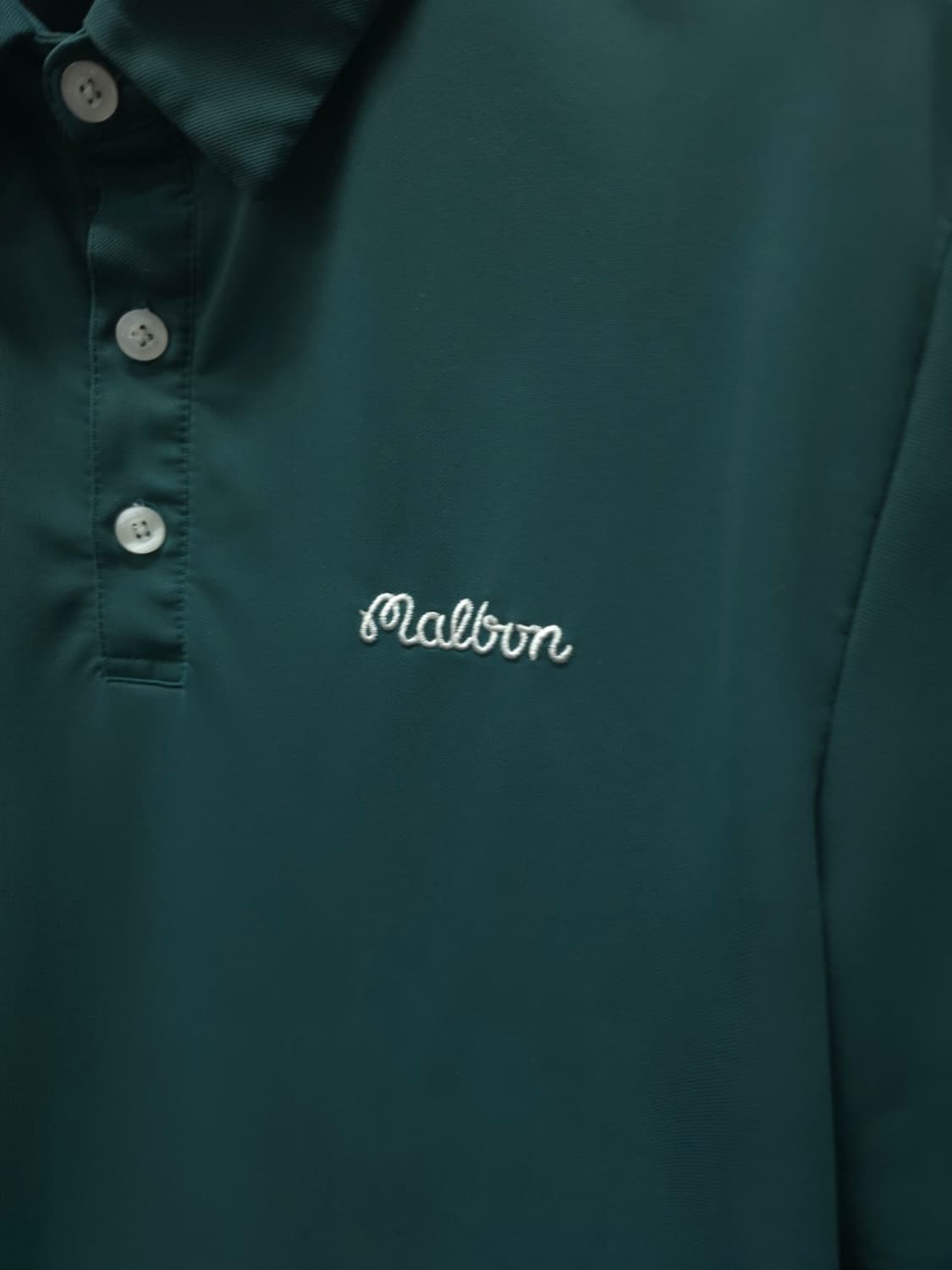 말본(malbon) 스펠링로고 기능성 카라 ( 남성L ) 상품이미지3