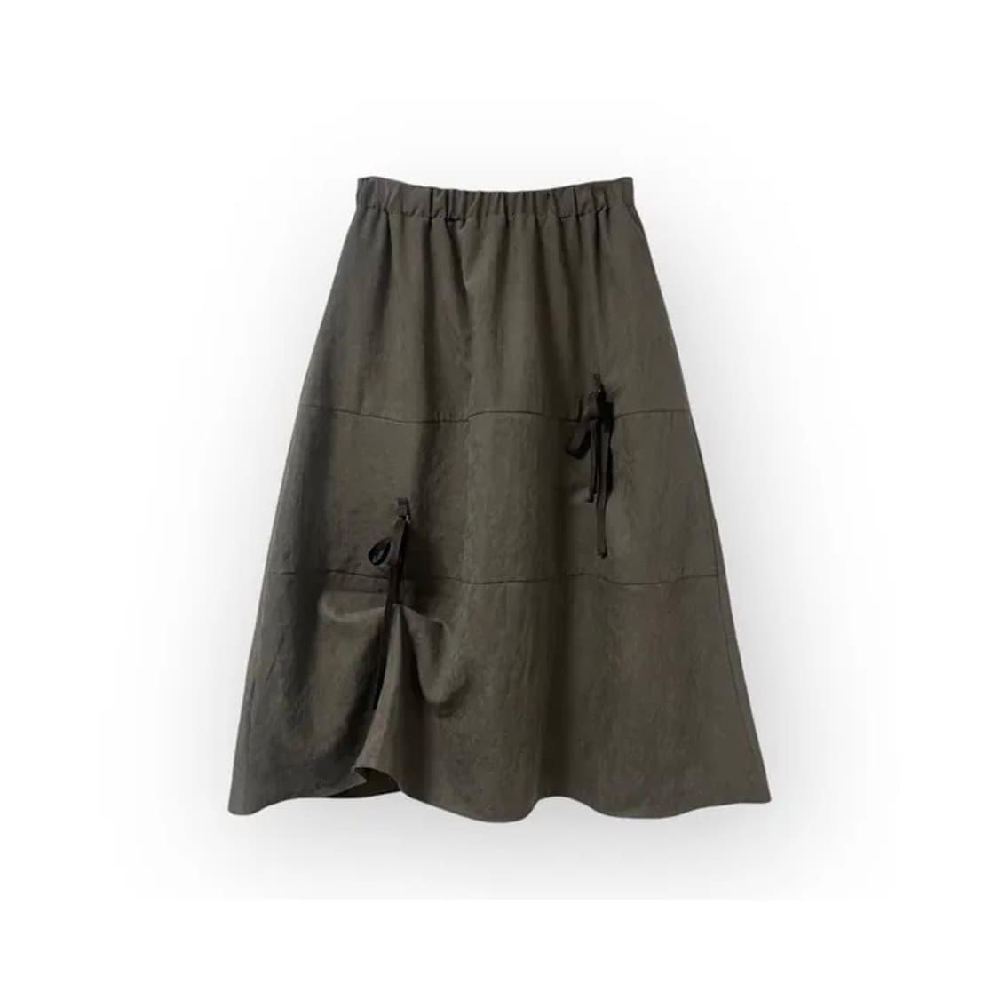 roll-up midi skirt 롤업 미디 스커트 상품이미지2