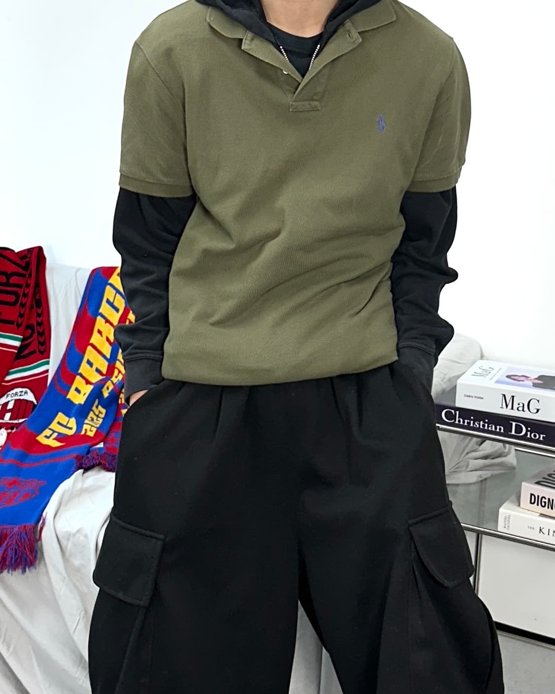 폴로 랄프로렌 카키 신형 pk M 상품이미지1