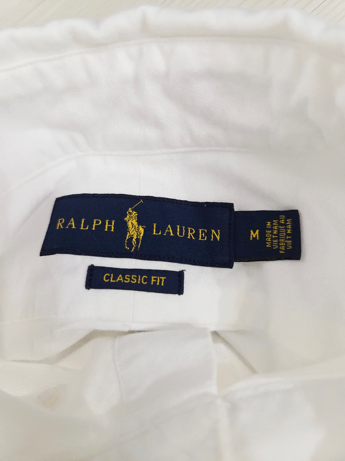 폴로 랄프로렌 화이트 옥스포드 셔츠_M 상품이미지5