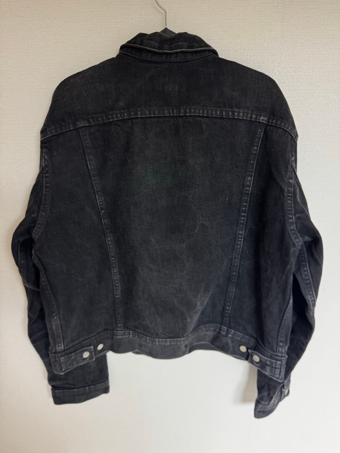 XL 더블알엘 lot271 데님 자켓 블랙 USA메이드 상품이미지6