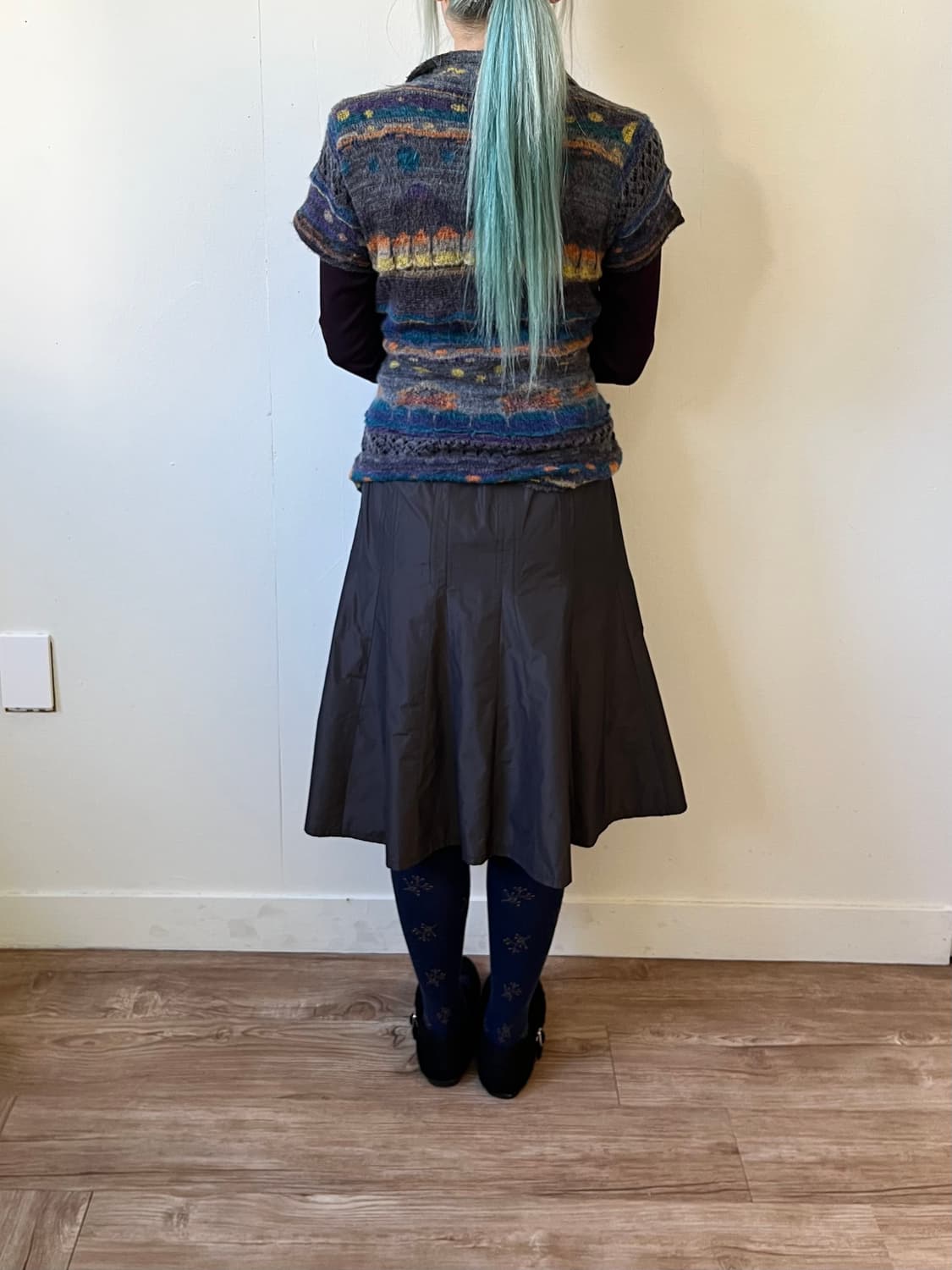 SCAPA 버건디 레이스 가디건 상품이미지9