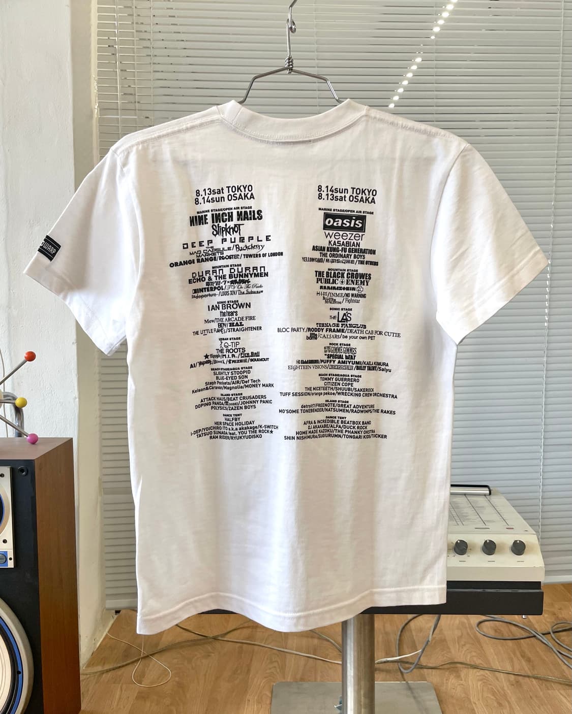 [S] 2005 SUMMER SONIC 섬머소닉 반팔 티셔츠 상품이미지3