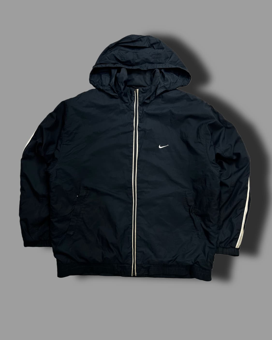 나이키 블랙 사이드라인 바람막이 XL 상품이미지4